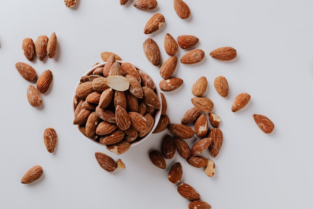 Nuts (pictured) are one of the best high vibration foods