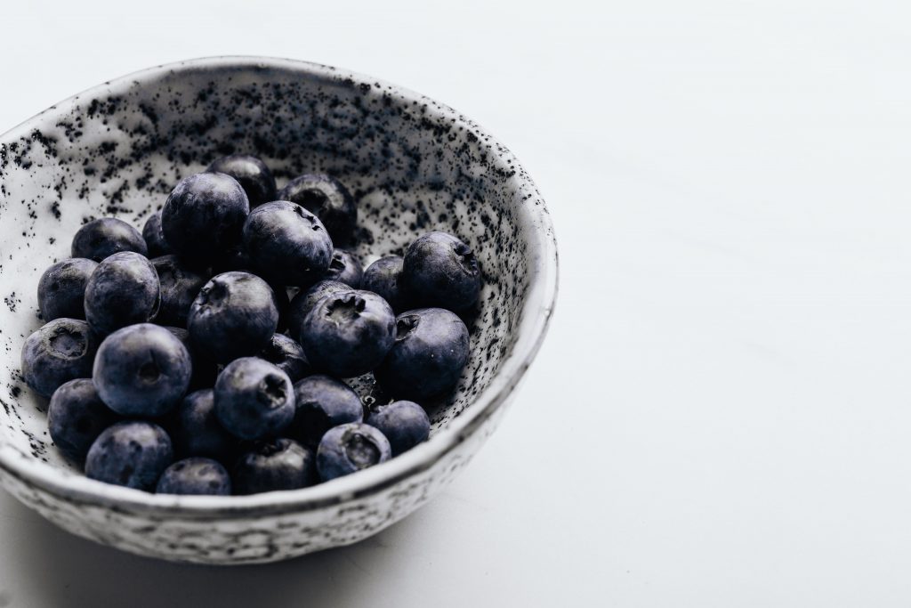 Blueberries (pictured) are one of the best high vibration foods