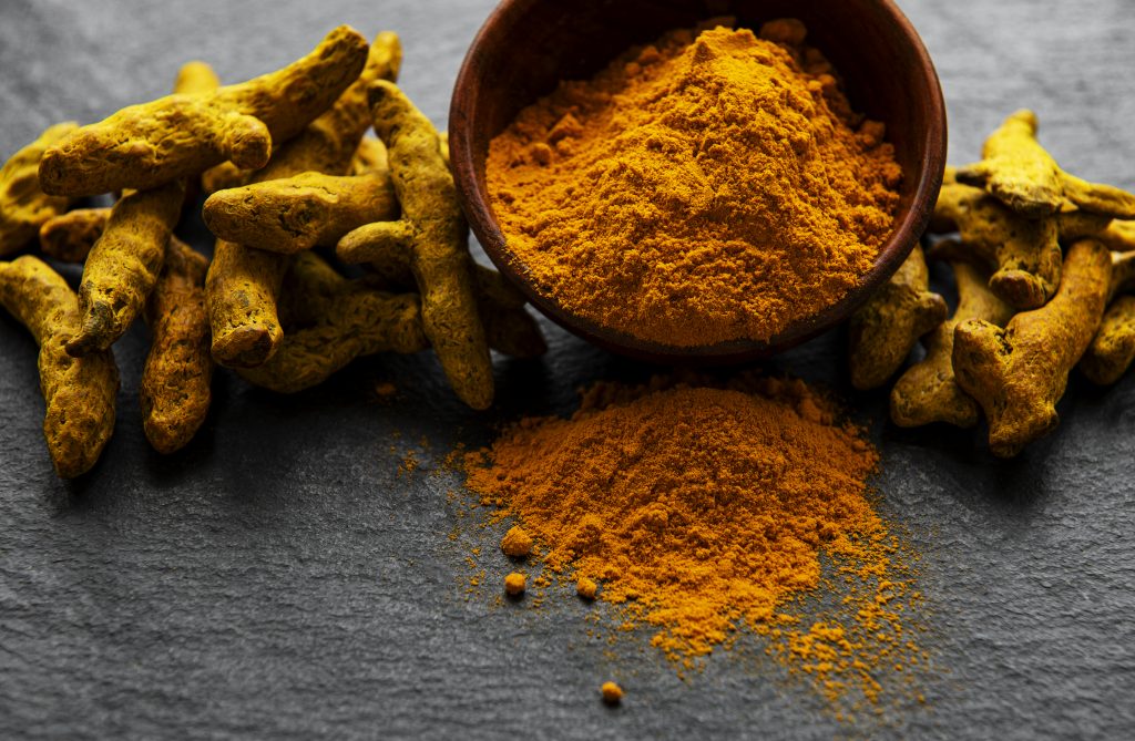 Turmeric (pictured) is one of the best high vibration foods